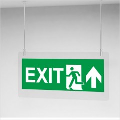 Segnaletica da soffitto - Rettangolare