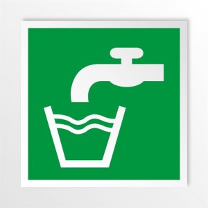 Acqua potabile in alluminio composito da parete - E015