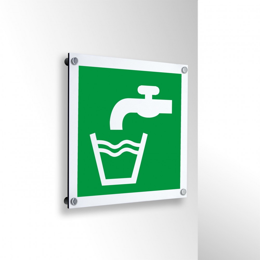 Acqua potabile in alluminio composito da parete - E015