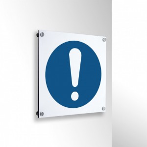 Obbligo generale in alluminio composito da parete - M001