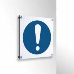 Obbligo generale in alluminio composito da parete - M001