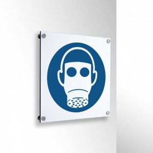 Protezione delle vie respiratorie obbligatoria M017