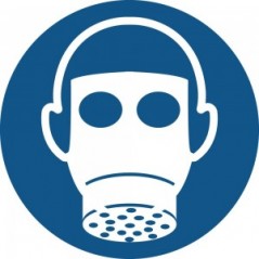 Protezione delle vie respiratorie obbligatoria M017