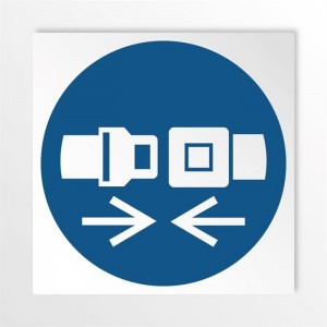 Agganciare la cintura di sicurezza in alluminio composito da parete - M020