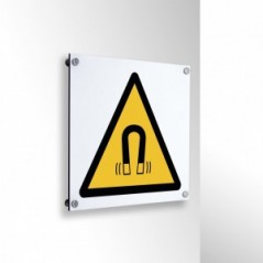 Campo magnetico in alluminio composito da parete - W006