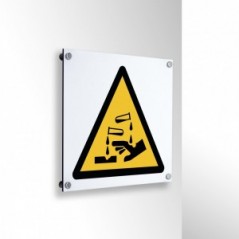 Sostanze corrosive in alluminio composito da parete - W023
