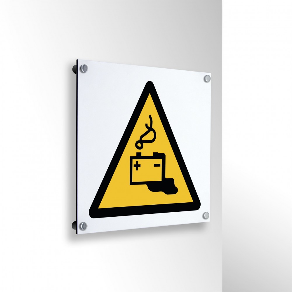 Carica della batteria in corso in alluminio composito da parete - W026