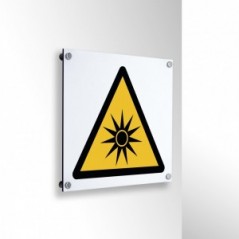 Radiazioni ottiche in alluminio composito da parete - W027