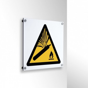 Bombola pressurizzata in alluminio composito da parete - W029