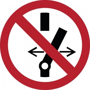 Non alterare lo stato dell’interruttore in alluminio composito da parete - P031