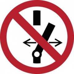 Non alterare lo stato dell’interruttore in alluminio composito da parete - P031