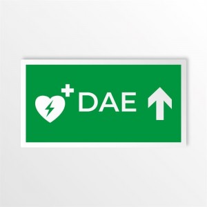 Dae defibrillatore direzionale alto in alluminio composito da parete