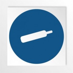 Gas sotto pressione in alluminio composito da parete