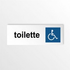 Toilette disabile in alluminio composito da parete