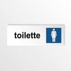 Toilette donne in alluminio composito da parete