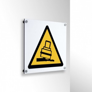 Rischio di ribaltamento in alluminio composito da parete