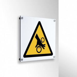 Rischio di schiacciamento rulli lisci in alluminio composito da parete