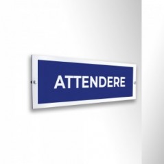 Attendere lungo v1 in alluminio composito da parete