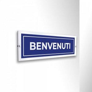 Benvenuti lungo v3 in alluminio composito da parete