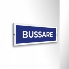 Bussare lungo v1 in alluminio composito da parete
