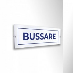 Bussare lungo v4 in alluminio composito da parete
