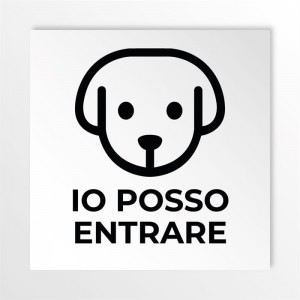 Cani ammessi in alluminio composito da parete