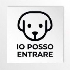 Cani ammessi in alluminio composito da parete