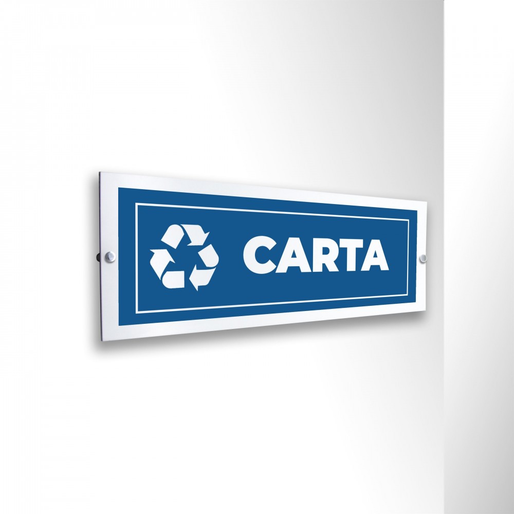 Differenziata carta lungo v1 in alluminio composito da parete
