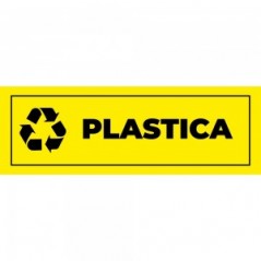Differenziata plastica lungo v1 in alluminio composito da parete