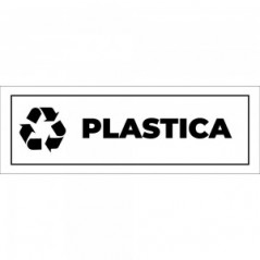 Differenziata plastica lungo v2 in alluminio composito da parete