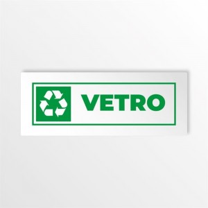 Differenziata vetro lungo v3 in alluminio composito da parete