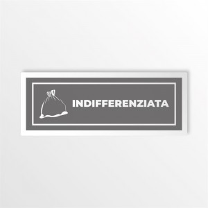 Differenziata indifferenziata lungo v4 in alluminio composito da parete