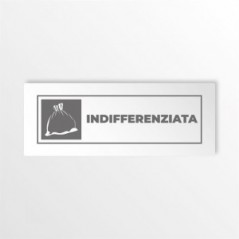 Differenziata indifferenziata lungo v5 in alluminio composito da parete