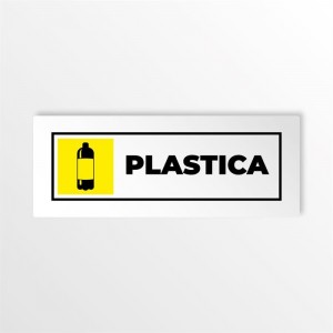 Differenziata plastica lungo v5 in alluminio composito da parete