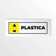 Differenziata plastica lungo v5 in alluminio composito da parete