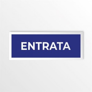 Entrata v1 in alluminio composito da parete