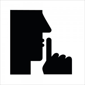 Fare silenzio in alluminio composito da parete