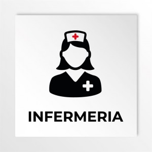 Infermeria v3 in alluminio composito da parete