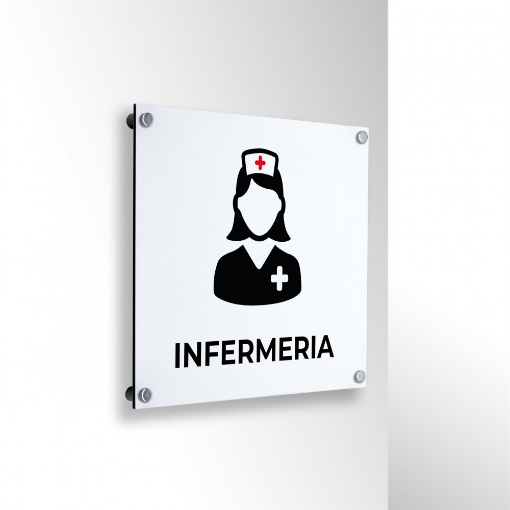 Infermeria v3 in alluminio composito da parete