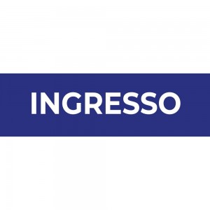 Ingresso v1 in alluminio composito da parete