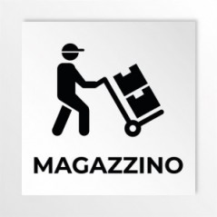 Magazzino v3 in alluminio composito da parete