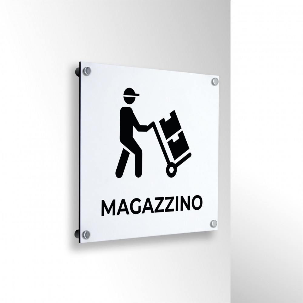 Magazzino v3 in alluminio composito da parete