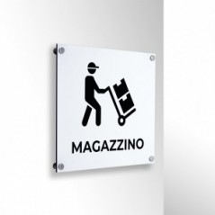 Magazzino v3 in alluminio composito da parete