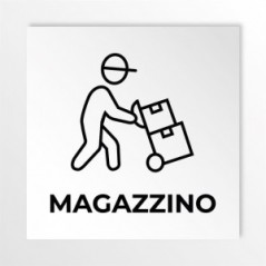 Magazzino v5 in alluminio composito da parete