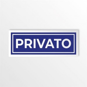 Privato lungo v3 in alluminio composito da parete