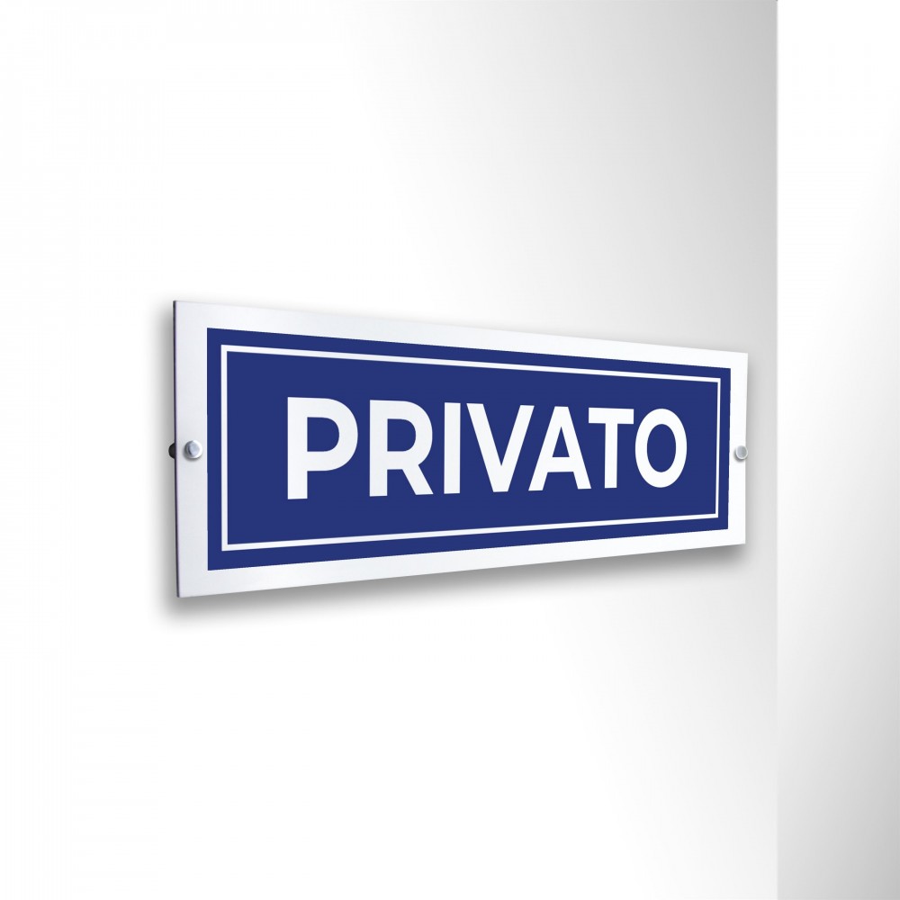 Privato lungo v3 in alluminio composito da parete