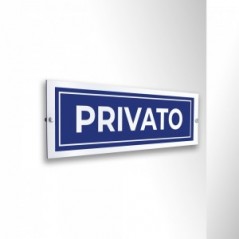 Privato lungo v3 in alluminio composito da parete