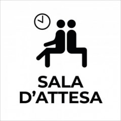Sala d'attesa v2 in alluminio composito da parete
