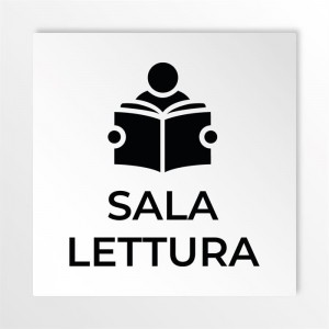 Sala lettura v3 in alluminio composito da parete