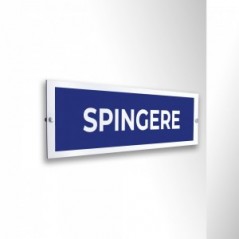 Spingere lungo v1 in alluminio composito da parete